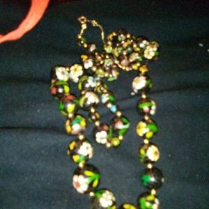 14 kt gold Chinese vintage necklace